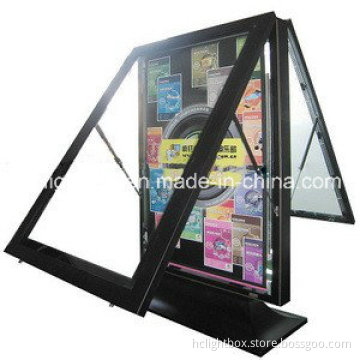 Double Side Scrolling Light Box with Aluminum Frame